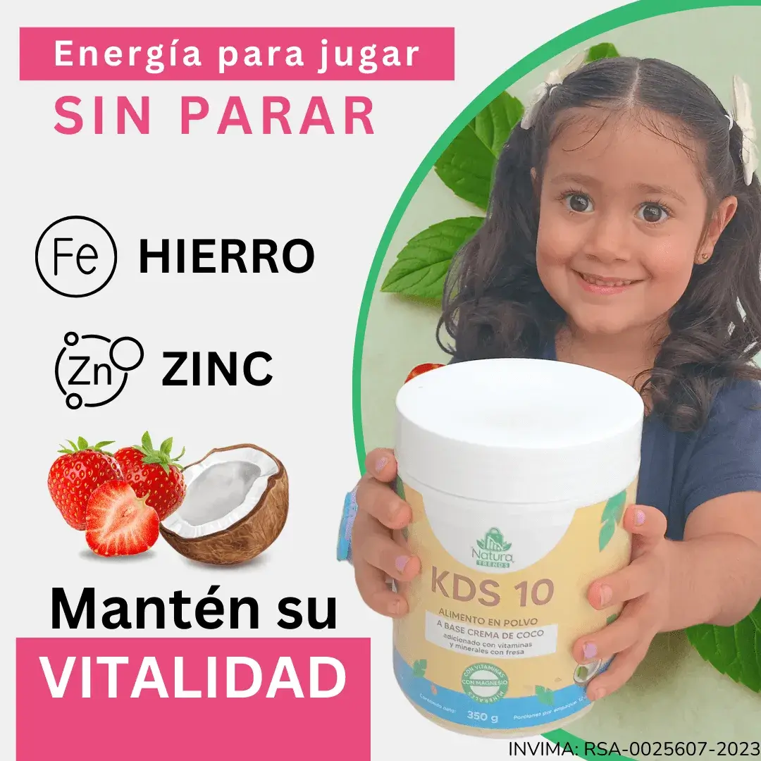 KDS10-Complemento Alimenticio con Sabor a Fresa